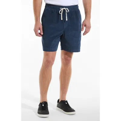 Lands' End 7" Deck Short In Blue