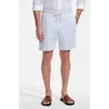 Lands' End 7" Deck Short In Blue