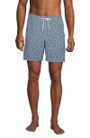 Lands' End 7 Inch Volley Hydroliner Swim Trunks
