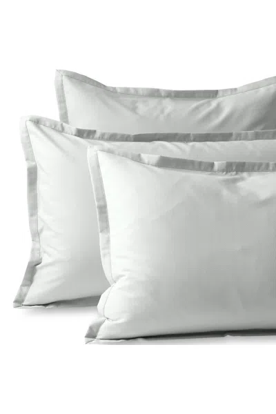 Lands' End 700 Thread Count Luxe Premium Supima Cotton No Iron Sateen Pillow Sham In White