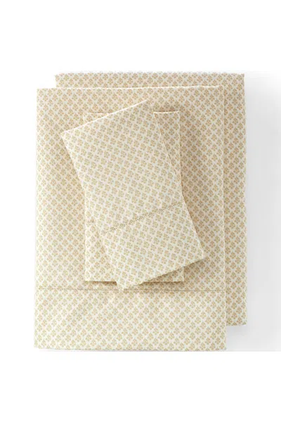 Lands' End 700 Thread Count Luxe Sateen Egyptian Cotton No Iron Bed Sheet Set In Brown