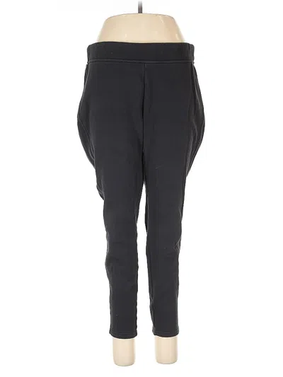 Pre-owned Lands' End Active Pants In Black