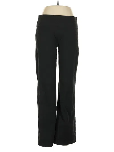 Pre-owned Lands' End Active Pants In Black