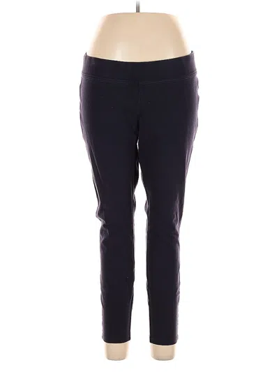 Pre-owned Lands' End Active Pants In Black