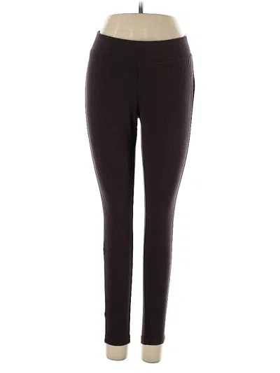 Pre-owned Lands' End Active Pants In Black