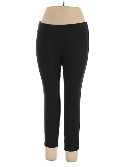 Pre-owned Lands' End Active Pants In Black