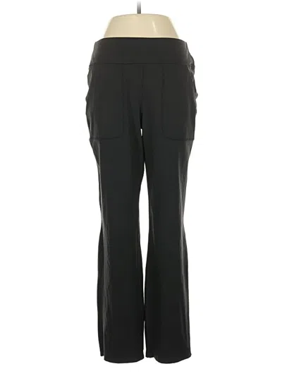 Pre-owned Lands' End Active Pants In Black