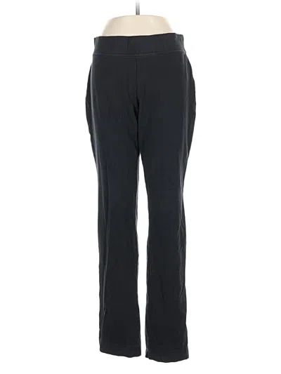 Pre-owned Lands' End Active Pants In Black