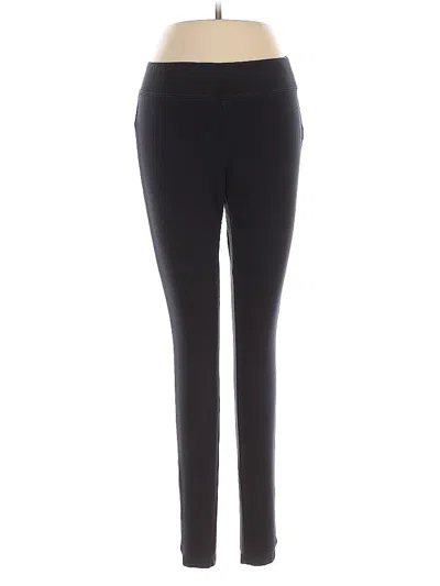 Pre-owned Lands' End Active Pants In Black