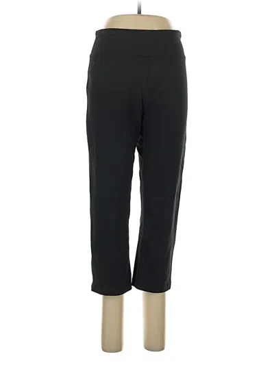 Pre-owned Lands' End Active Pants In Black