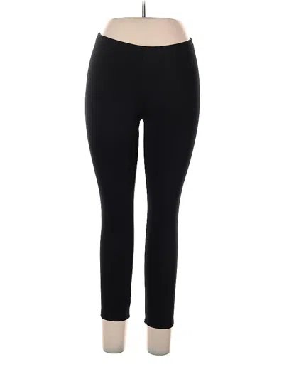 Pre-owned Lands' End Active Pants In Black