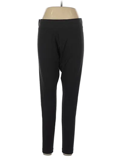 Pre-owned Lands' End Active Pants In Black
