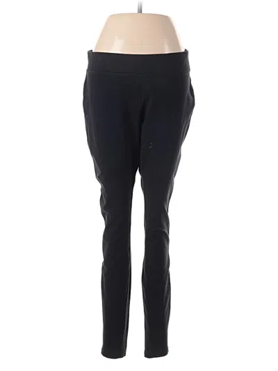 Pre-owned Lands' End Active Pants In Black