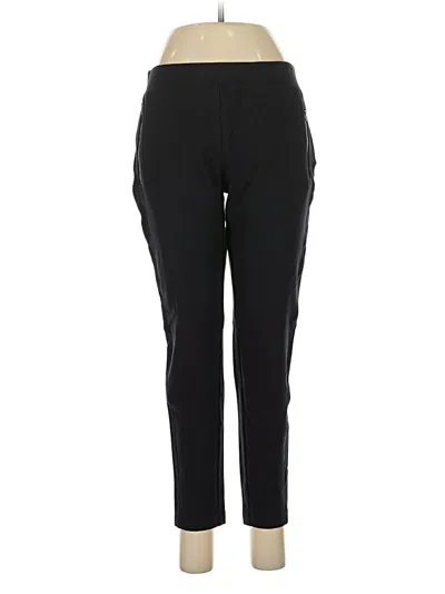 Pre-owned Lands' End Active Pants In Black