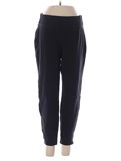 Pre-owned Lands' End Active Pants In Black