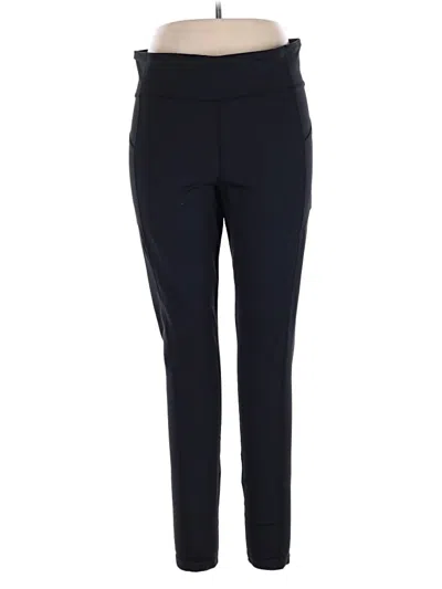 Pre-owned Lands' End Active Pants In Black