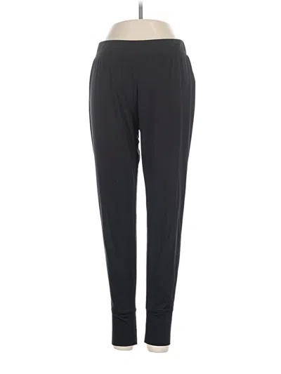 Pre-owned Lands' End Active Pants In Black