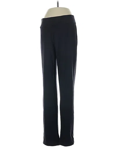 Pre-owned Lands' End Active Pants In Black