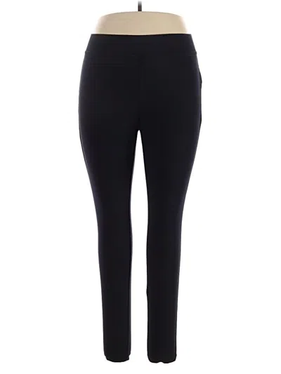 Pre-owned Lands' End Active Pants In Black