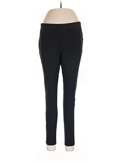 Pre-owned Lands' End Active Pants In Black