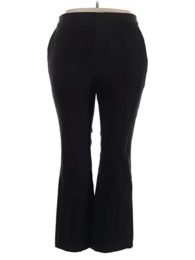 Pre-owned Lands' End Active Pants In Black