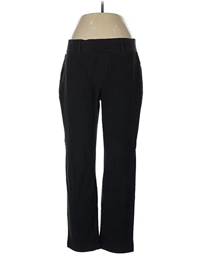 Pre-owned Lands' End Active Pants In Black