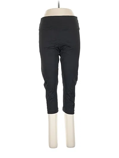 Pre-owned Lands' End Active Pants In Black
