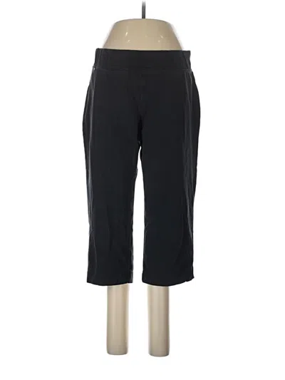 Pre-owned Lands' End Active Pants In Black