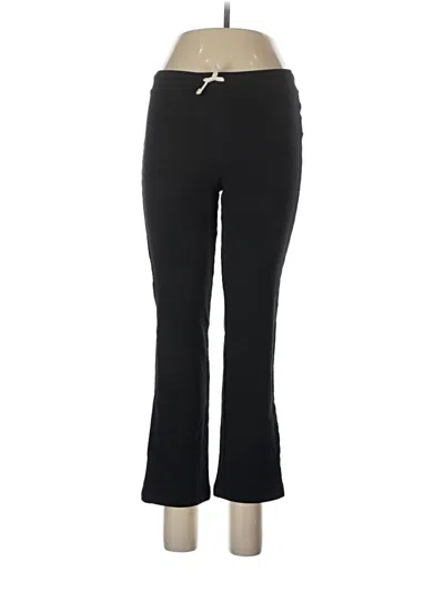 Pre-owned Lands' End Active Pants In Black