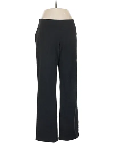 Pre-owned Lands' End Active Pants In Black