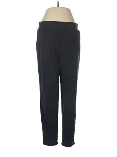 Pre-owned Lands' End Active Pants In Black