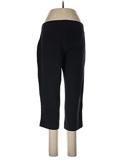 Pre-owned Lands' End Active Pants In Black