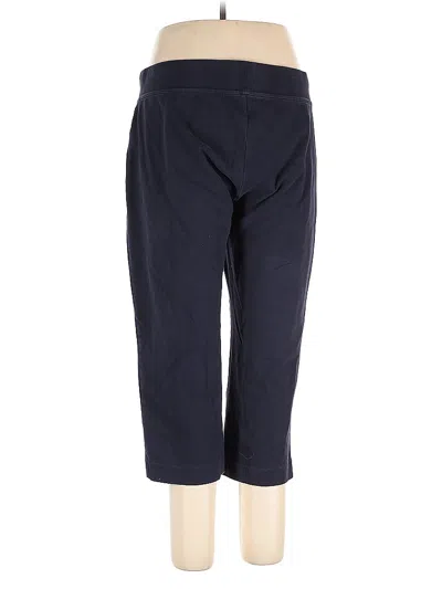 Pre-owned Lands' End Active Pants In Blue