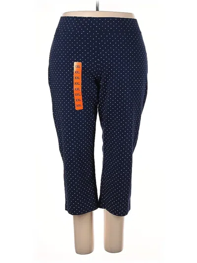 Pre-owned Lands' End Active Pants In Blue