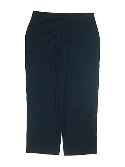 Pre-owned Lands' End Kids'  Active Pants In Blue