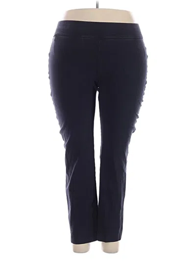 Pre-owned Lands' End Active Pants In Blue