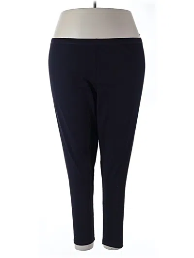 Pre-owned Lands' End Active Pants In Blue