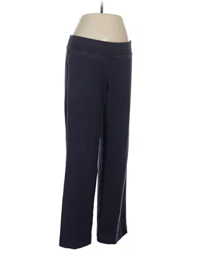 Pre-owned Lands' End Active Pants In Blue