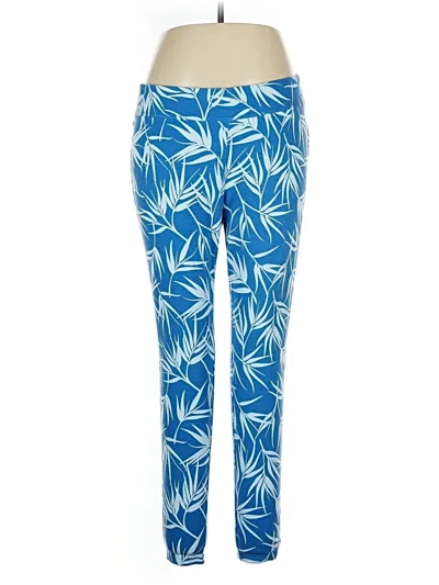 Pre-owned Lands' End Active Pants In Blue