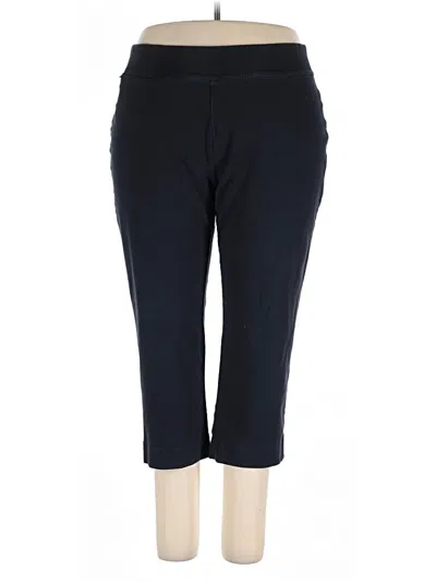 Pre-owned Lands' End Active Pants In Blue