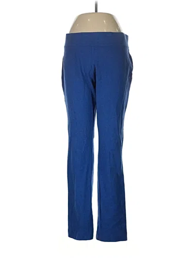 Pre-owned Lands' End Active Pants In Blue