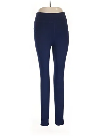 Pre-owned Lands' End Active Pants In Blue