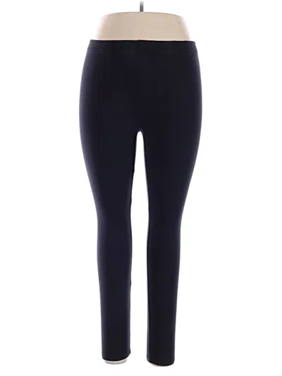 Pre-owned Lands' End Active Pants In Blue