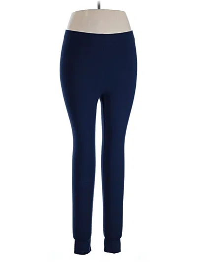 Pre-owned Lands' End Active Pants In Blue