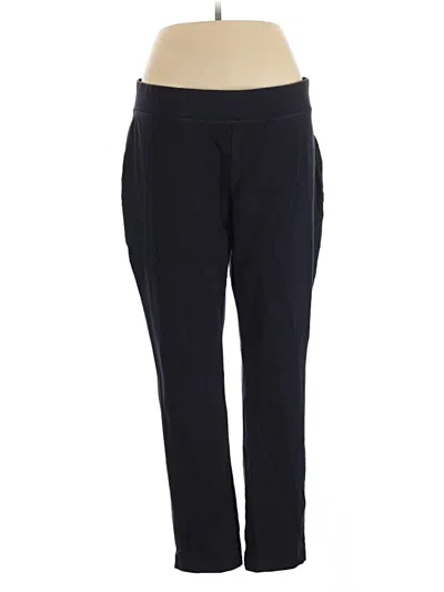 Pre-owned Lands' End Active Pants In Blue