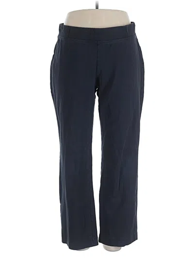 Pre-owned Lands' End Active Pants In Blue
