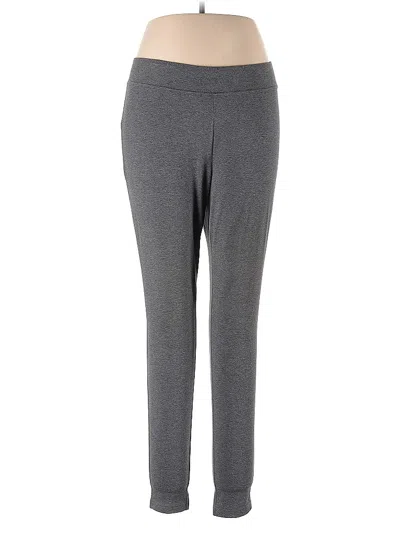 Pre-owned Lands' End Active Pants In Gray