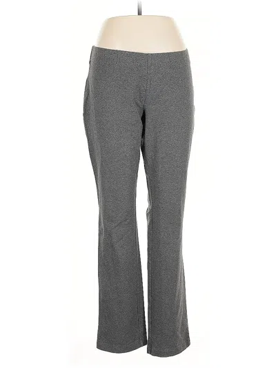 Pre-owned Lands' End Active Pants In Gray