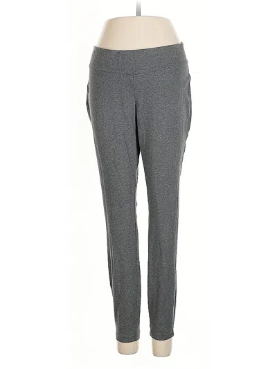 Pre-owned Lands' End Active Pants In Gray