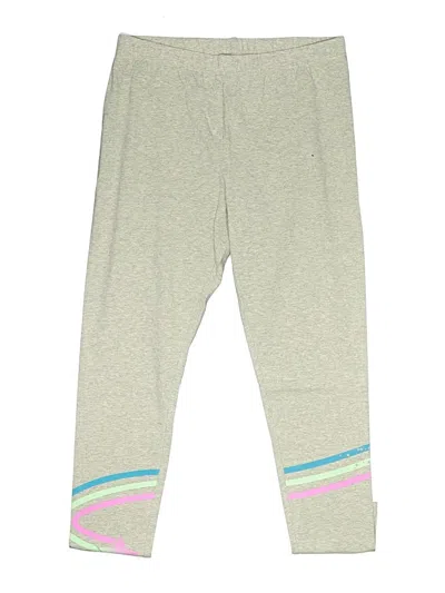 Pre-owned Lands' End Kids'  Active Pants In Gray